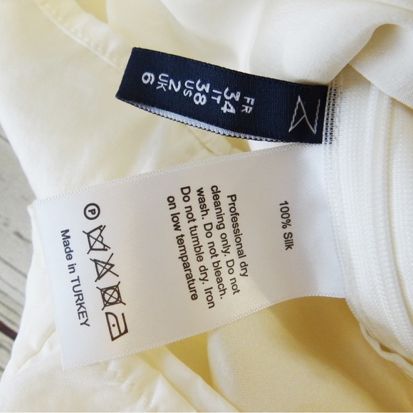 ZEYNEP ARCAY Women's Star Silk Mini Dress In White Size 2 - Picture 9 of 9